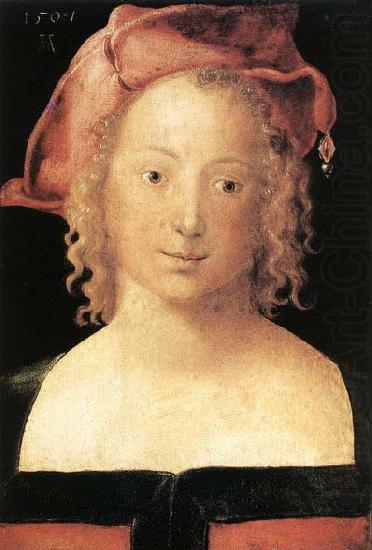 Albrecht Durer Portrait of a Young Girl china oil painting image